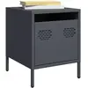 Image de vidaXL Tables de chevet 2pcs - Anthracite