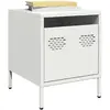 Image de vidaXL Tables de chevet Blanc