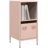 Image de VIDAXL Buffet rose - Acier