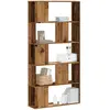 Image de vidaXL Bibliothèque 5 niveaux - Vieux bois