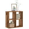 Image de vidaXL Bibliothèque vieux bois 68,5x32x68,5 cm