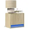 Image de vidaXL Tables murales LED 2 pcs