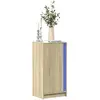 Image de vidaXL Buffet avec LED - Chêne sonoma 42,5x34x85 cm