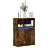 Image de VIDAXL Buffet avec LED - Chêne fumé
