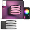 Image de Philips Hue Lucca - Applique murale extérieure anthracite - Zigbee