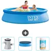 Image de INTEX Easy Set Piscine Ronde Easy Set - 244 x 61 cm