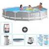 Image de Intex Piscine Ronde Prism Frame - Grise