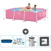 Image de Piscine à cadre rectangulaire - Comprend des accessoires CB3