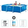 Image de INTEX Piscine à cadre rectangulaire - 220 x 150 x 60 cm