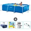 Image de Intex Piscine à cadre rectangulaire - 260x160x65 cm