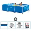 Image de Intex Frame Pool - 260 x 160 x 65 cm - Bleue