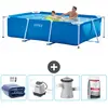 Image de Intex Piscine à Cadre Rectangulaire - 260 x 160 x 65 cm