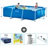 Image de INTEX Piscine à cadre rectangulaire - 300 x 200 x 75 cm