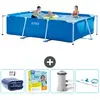 Image de INTEX Piscine à cadre rectangulaire - 300 x 200 x 75 cm