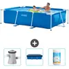 Image de Intex Piscine à cadre rectangulaire - 260 x 160 x 65 cm