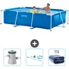 Image de Piscine à cadre rectangulaire - Comprend des accessoires CB81