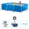 Image de Intex Piscine à Cadre Rectangulaire - 260 x 160 x 65 cm