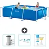 Image de INTEX Piscine à cadre rectangulaire 300x200x75 cm - Bleue