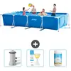 Image de Intex Piscine à cadre rectangulaire - 450 x 220 cm
