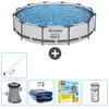 Image de BESTWAY Piscine Ronde Steel Pro MAX CB20 - 366 cm - Grise