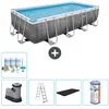 Image de Bestway Piscine Rectangulaire Power Steel - 549 x 274 x 122 cm