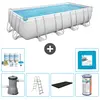 Image de BESTWAY Piscine Rectangulaire Power Steel - 488 x 244 x 122 cm