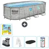 Image de BESTWAY Piscine Oval Power Steel Swim Vista