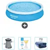 Image de Bestway Piscine Gonflable Ronde Fast Set