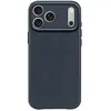 Image de Decoded Coque pour iPhone 17 Pro Max MagSafe en Cuir Antichocs Bleu