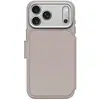 Image de Decoded Étui Folio pour iPhone 17 Pro Max MagSafe en Cuir avec Coque Détachable Beige