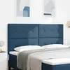Image de vidaXL Tête de lit réglable en hauteur Bleu 180 cm tissu