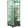 Image de vidaXL Jardinière surélevée 40x40x123 cm - Marron