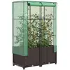 Image de vidaXL Jardinière surélevée - Marron