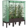 Image de VIDAXL Jardinière surélevée - Rotin