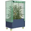 Image de VIDAXL Jardinière surélevée avec housse