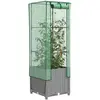 Image de VidaXL Jardinière avec housse - Gris clair