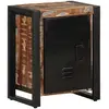 Image de vidaXL table de chevet multicolore bois de récupération