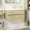 Image de vidaXL Ensemble de meubles de bain 2pcs
