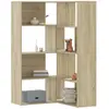Image de vidaXL Bibliothèque d'angle - Chêne sonoma 85x85x140 cm