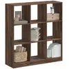 Image de vidaXL Bibliothèque - Chêne marron 108 cm