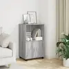 Image de Armoire à roulettes Vidaxl sonoma gris - 55x40x91 cm