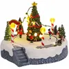 Image de vidaXL Décoration de village de Noël Multicolore 22 x 21,5 x 17 cm