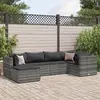 Image de VIDAXL Ensemble de salon de jardin 6 pièces - Gris