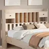 Image de vidaXL Tête de lit avec rangement 140 cm bois massif de pin