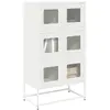Image de vidaXL Buffet haut - Blanc