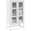 Image de Vidaxl Buffet haut 68 cm - Blanc