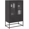 Image de Vidaxl Buffet haut - Noir