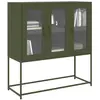 Image de VidaXL buffet vert olive