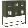 Image de vidaXL Buffet - Vert olive