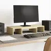 Image de vidaXL Support de Moniteur - Chêne Sonoma